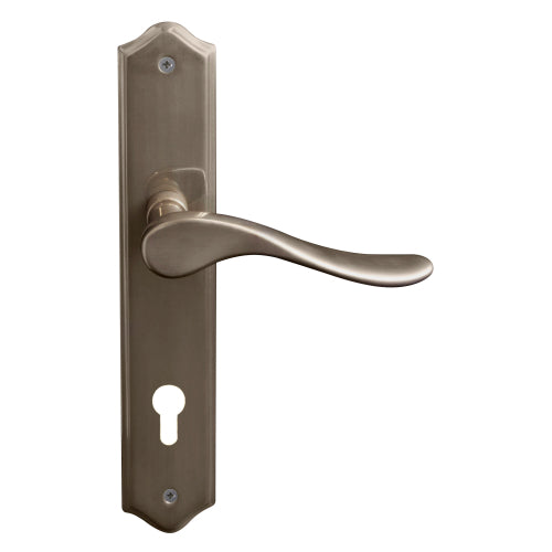 Haven Traditional Backplate E85 Keyhole in Natural Bronze