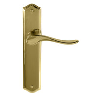 Haven Traditional Backplate in Polished Brass Unlacquered