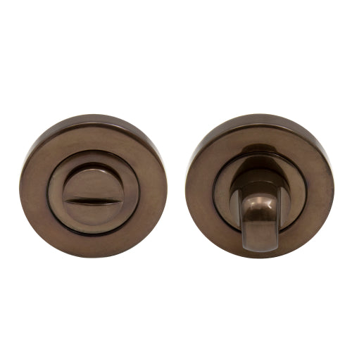 Privacy Turn & Release - 50mm Rose in Antique Bronze
