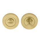 Privacy Turn & Release - 50mm Rose in Matt Satin Brass