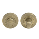 Privacy Turn & Release - 50mm Rose in Roman Brass