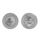 Privacy Turn & Release - 50mm Rose in Satin Chrome