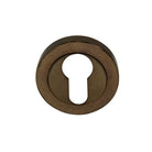 Escutcheon - 50mm Rose (Pair) in Antique Bronze