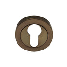 Escutcheon - 50mm Rose (Pair) in Matt Antique Bronze