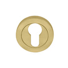 Escutcheon - 50mm Rose (Pair) in Matt Satin Brass
