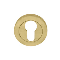 Escutcheon - 50mm Rose (Pair) in Matt Satin Brass