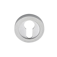 Escutcheon - 50mm Rose (Pair) in Satin Chrome