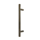 Windsor 8190, Round Profile, Brass Pull Handle Pair Round 300mm OA in Oil Rubbed Bronze