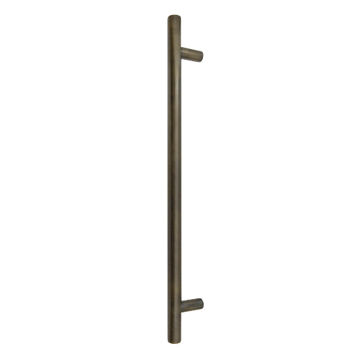 Windsor 8191, Round Profile, Brass Pull Handle Pair Round 400mm OA in Oil Rubbed Bronze
