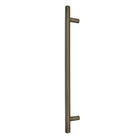 Windsor 8191, Round Profile, Brass Pull Handle Pair Round 400mm OA in Roman Brass