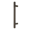 Windsor 8192, Square Profile, Brass Pull Handle Pair Square 300mm OA in Natural Bronze