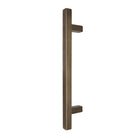Windsor 8192, Square Profile, Brass Pull Handle Pair Square 300mm OA in Oil Rubbed Bronze