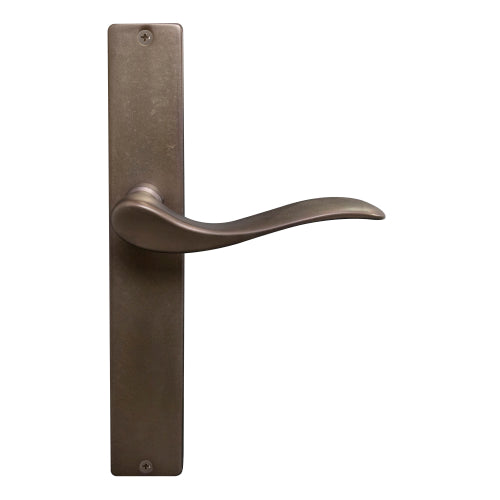 Hermitage Square Backplate in Matt Antique Bronze