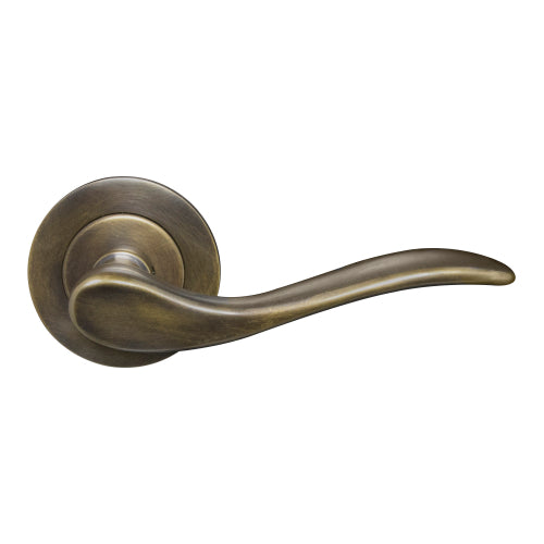 Hermitage 64mm Large Rose Lever Set in Oil Rubbed Bronze
