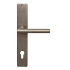 Charleston Square Backplate E85 Keyhole in Natural Bronze