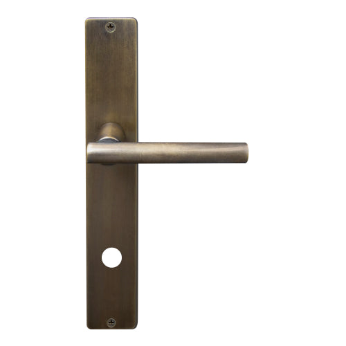 Charleston Square Backplate - Priv 85mm in Oil Rubbed Bronze