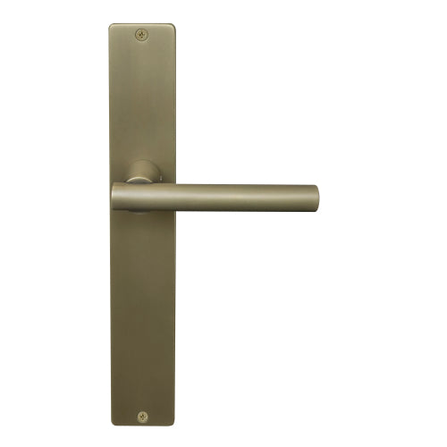 Charleston Square Backplate in Roman Brass