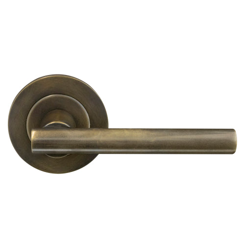 Charleston 64mm Large Rose Lever Set in Oil Rubbed Bronze