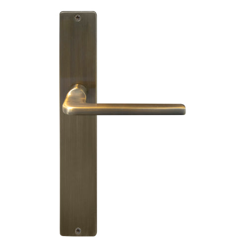 Chalet Square Backplate in Brushed Bronze