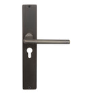 Chalet Square Backplate E48 Keyhole in Dark Roman Brass
