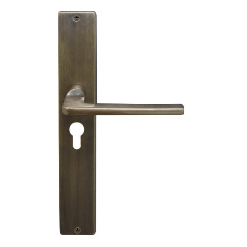 Chalet Square Backplate E48 Keyhole in Oil Rubbed Bronze
