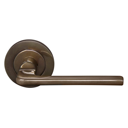 Chalet 64mm Large Rose Lever Set in Antique Bronze