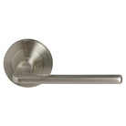 Chalet 64mm Large Rose Lever Set in Brushed Nickel