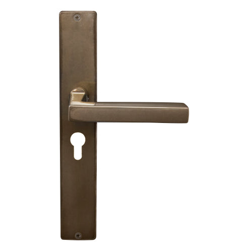 Federal Square Backplate E48 Keyhole in Antique Bronze