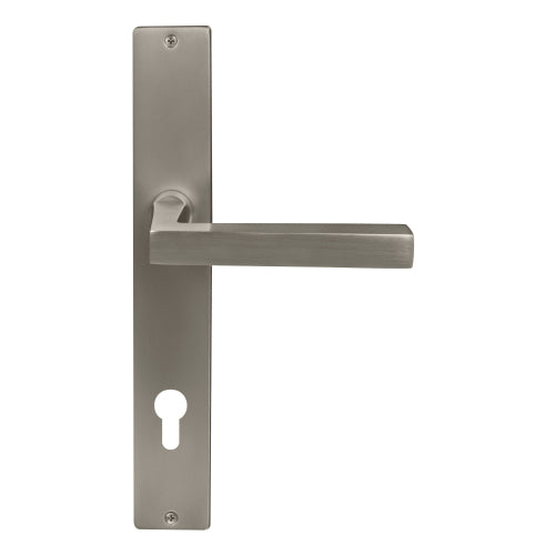 Federal Square Backplate E85 Keyhole in Brushed Nickel