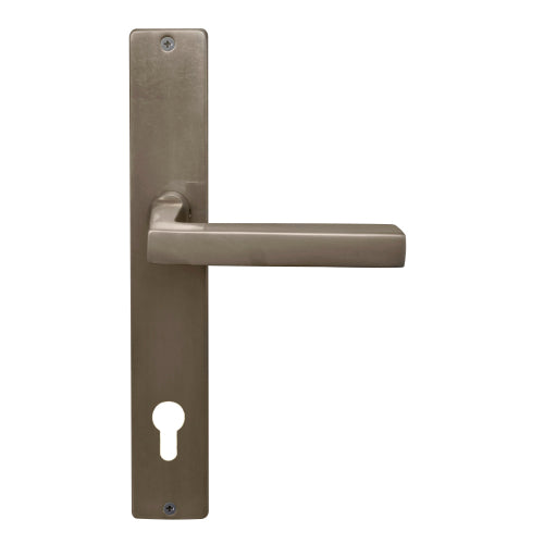 Federal Square Backplate E85 Keyhole in Natural Bronze
