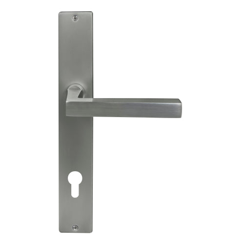 Federal Square Backplate E85 Keyhole in Satin Chrome