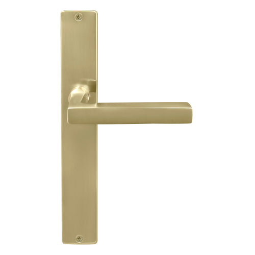 Federal Square Backplate in Satin Brass Unlaquered