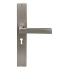 Federal Square Backplate Std Keyhole in Brushed Nickel