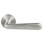 Villa 52mm Round Rose Lever Set in Satin Chrome