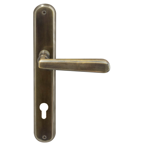 Villa Oval Backplate E85 Keyhole in Oil Rubbed Bronze