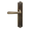 Villa Traditional Backplate Dummy Lever - LH in Oil Rubbed Bronze