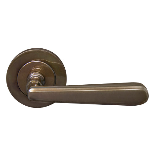 Villa 64mm Large Rose Lever Set in Antique Bronze