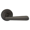 Villa 64mm Large Rose Lever Set in Dark Roman Brass