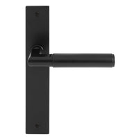 NIDO - Sona Lever on Backplate in Matt Black