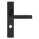 NIDO - Sona Lever on Backplate - P85mm in Matt Black
