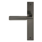 NIDO - Sona Backplate Dummy Lever LH in Graphite Nickel