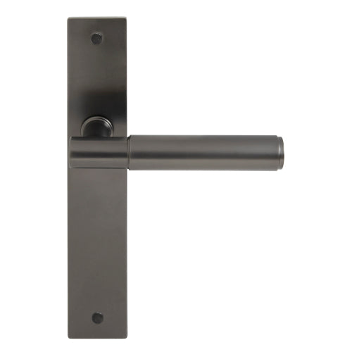 NIDO - Linear Lever on Backplate in Graphite Nickel