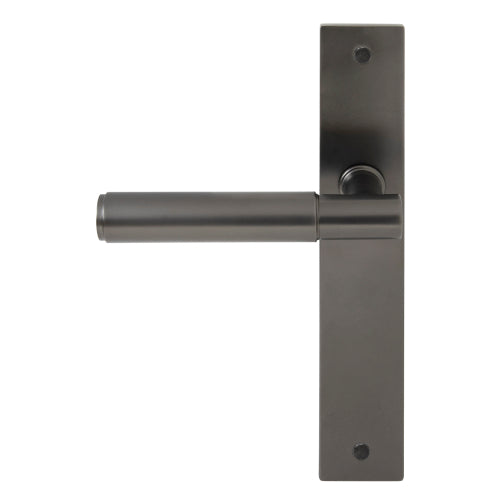NIDO - Linear Backplate Dummy Lever LH in Graphite Nickel