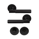 NIDO - Verge Plain Privacy Set in Matt Black