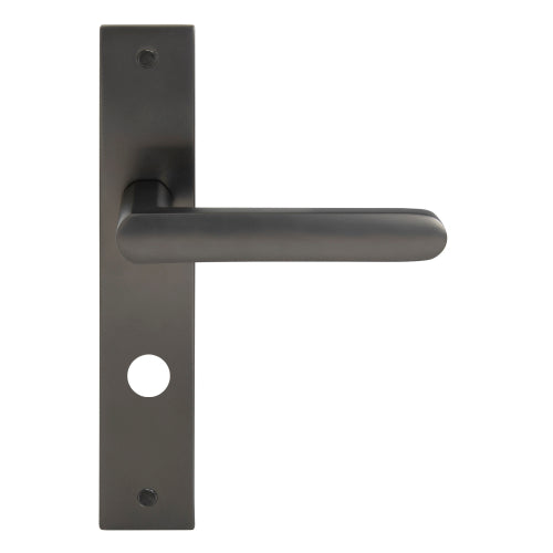 NIDO - Modella Square Backplate - P85mm in Graphite Nickel