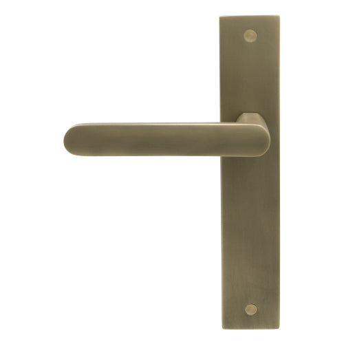 NIDO - Modella Backplate Dummy Lever LH in Roman Brass