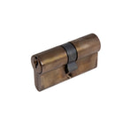 60mm Euro Double Cylinder - Key/Key in Antique Bronze