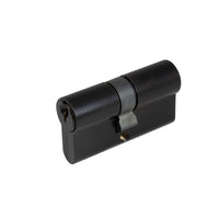 60mm Euro Double Cylinder - Key/Key in Matt Black