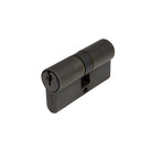60mm Euro Double Cylinder - Key/Key in Dark Roman Brass