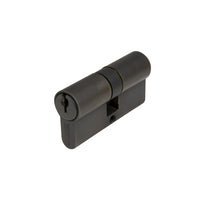 60mm Euro Double Cylinder - Key/Key in Dark Roman Brass